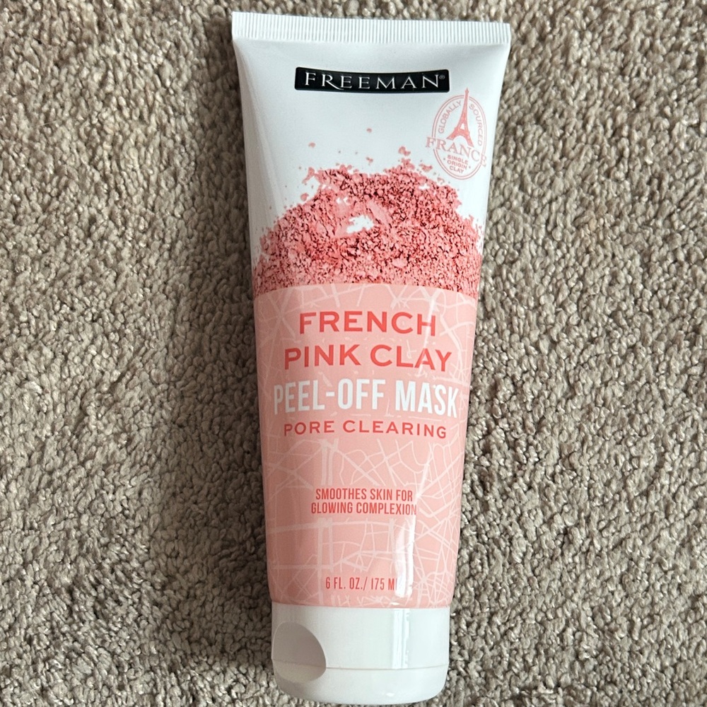 Freeman French Pink Clay Peel-Off Mask 6Fl oz